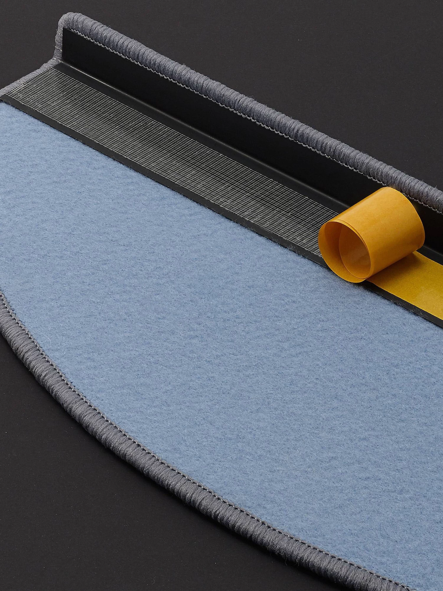 Stufenmatte, Stahlblau 6 Stufenmatte, Stahlblau – Bild 4