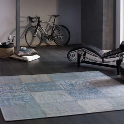 Vintage-Teppich, Sky