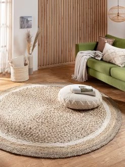 Jute-Teppich, Multicolor