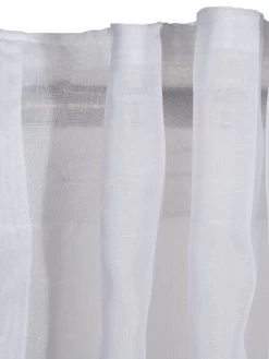 Vorhang Mit Gardinenband, Weiss -Teppichwelt Verkauf Amalia Gardine verdeckteSchlaufe weiss 140x245 lup1