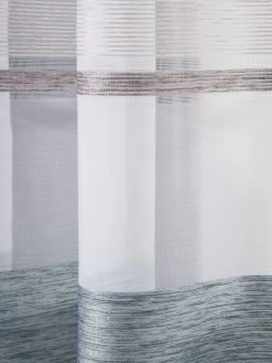 Ösenschal, Aqua -Teppichwelt Verkauf Aria Gardine Oesenschal Blau Aqua 140x245 lup2