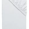 Flanell-Spannbetttuch, Weiss -Teppichwelt Verkauf Arosa Spannbetttuch weiss 100x200 pla202