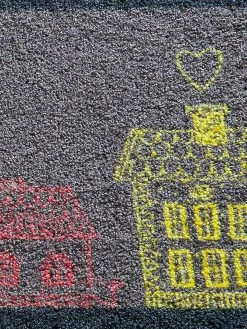 Fußmatte, Sweet Home Bunt -Teppichwelt Verkauf Avenue Fussmatte multicolor 71 lup