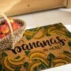 Fußmatte, Bananas -Teppichwelt Verkauf Bananas Fussmatte Gelb Bananas 45x75 mil