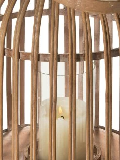 Windlicht, Natural -Teppichwelt Verkauf Barara Windlicht Braun Natural lup