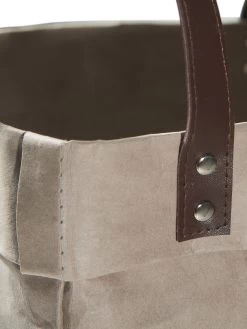 Korb, Graubraun -Teppichwelt Verkauf BasketKraftpaper Korb Hellbraun Graubraun 35x35x45 lup2