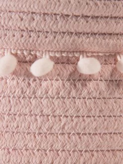 Korb, Samtpink -Teppichwelt Verkauf BasketPinky Korb Rosa Samtpink 20x20x14 lup1