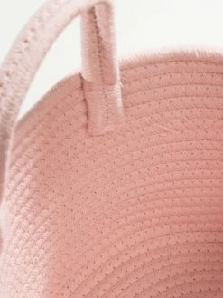 Korb, Samtrosa -Teppichwelt Verkauf BasketSweetRose Korb Rosa Samtrosa 25x25x18 lup3