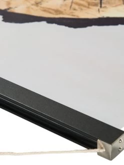 Leinwandbild, Dunkelgelb -Teppichwelt Verkauf Baumstamm Leinwandbild braun Dunkelgelb 60x90 lup1