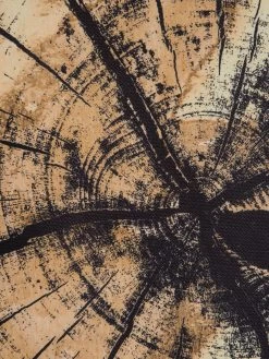 Leinwandbild, Dunkelgelb -Teppichwelt Verkauf Baumstamm Leinwandbild braun Dunkelgelb 60x90 lup3