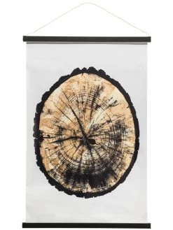 Leinwandbild, Dunkelgelb -Teppichwelt Verkauf Baumstamm Leinwandbild braun Dunkelgelb 60x90 pla