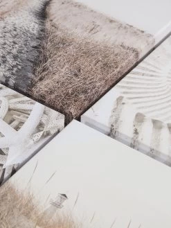 Leinwand Druck, Beige -Teppichwelt Verkauf Beachlife LeinwandDruck Beige 25x25 lup2