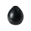 Deko-Vase, Black -Teppichwelt Verkauf BigDrop DekoVase Schwarz Black 23x23x27 per