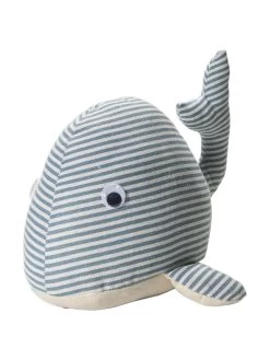 Figur, Hellblau -Teppichwelt Verkauf BigWale Tuerstopper Blau Hellblau 16x26x16 per1