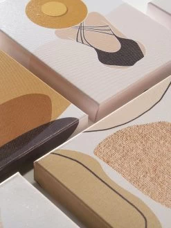 Druck, Schwarz/Braun -Teppichwelt Verkauf Blumenideen Leinwandbild mehrfarbig SchwarzBraun 25x25 lup