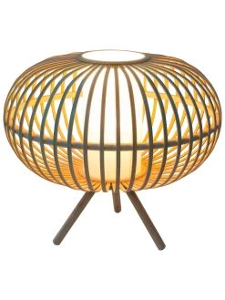 Tischleuchte, Natural -Teppichwelt Verkauf Bonsaii Tischleuchte Hellbraun Natural 41x41x36 per1