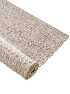 Handweb-Teppich, Beach -Teppichwelt Verkauf Borgholm Handwebteppich beige beach rol 1