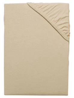 Spannbetttuch, Taupe