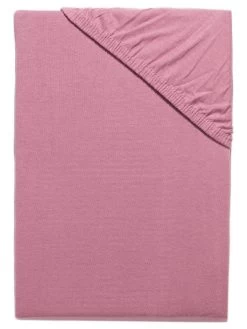 Spannbetttuch, Pflaume