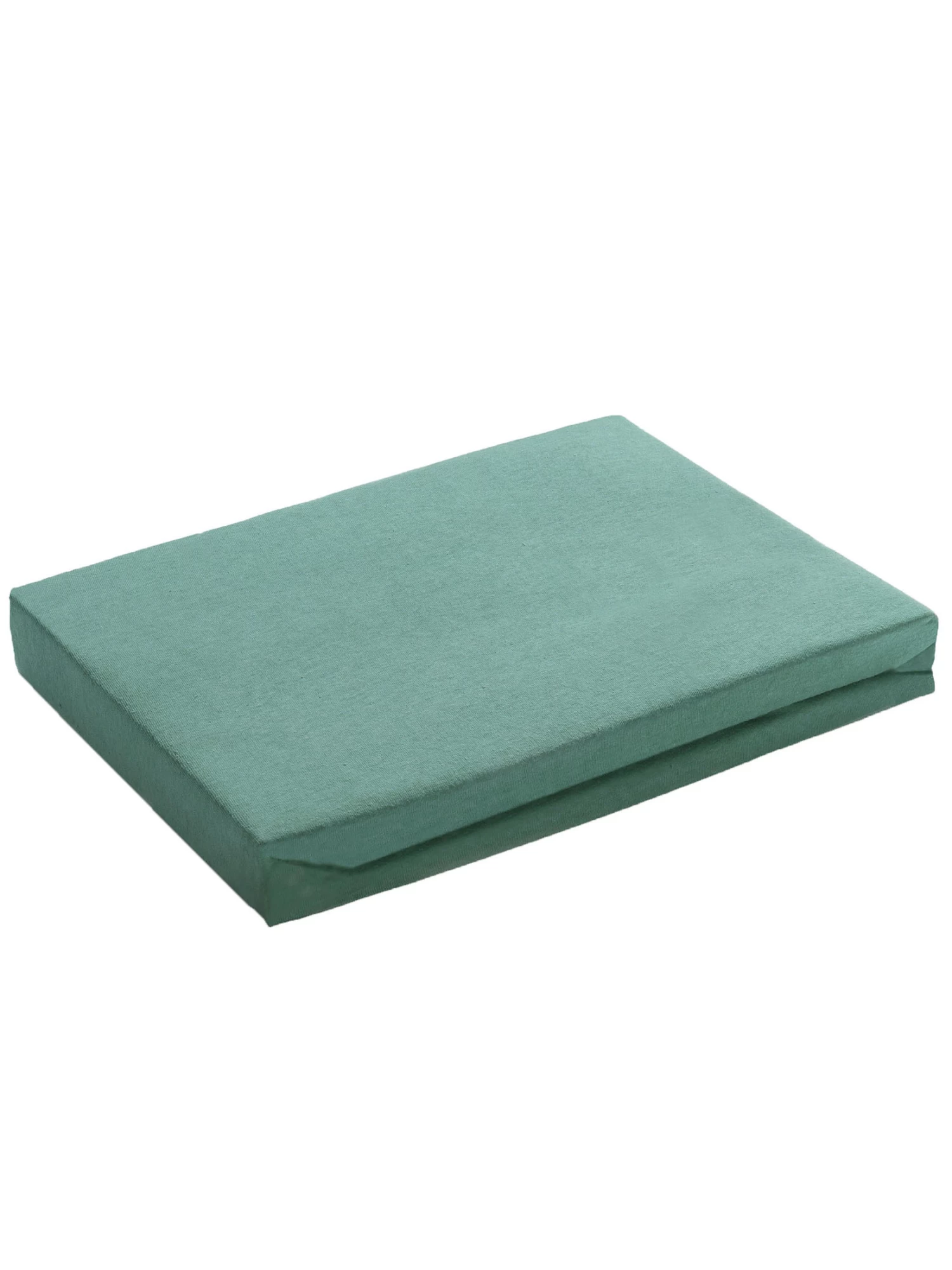 Spannbetttuch, Petrol 4 Spannbetttuch, Petrol – Bild 2