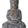 Figur, Grau -Teppichwelt Verkauf BuddhaSmile Figur Braun Grau 17x24x34 per1
