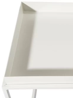 Tisch, Weiss -Teppichwelt Verkauf Calaria Tisch Weiss 38x56x54 lup