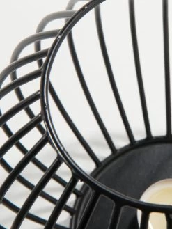 Teelichthalter, Black -Teppichwelt Verkauf CandleBall Teelichthalter Schwarz Black 18x18x172C1 lup1