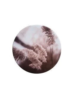 Leinwand Druck, Hellbraun -Teppichwelt Verkauf Canvas3er Bild Pampas rosa Multicolor 20rund pla