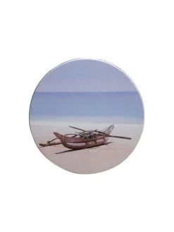 Leinwand Druck, Hellblau -Teppichwelt Verkauf Canvas3er Bild Strand Blau Hellblau 20rund pla