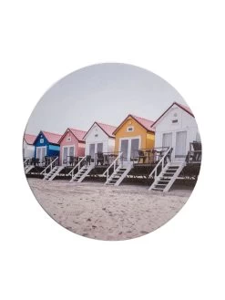 Leinwand Druck, Hellblau -Teppichwelt Verkauf Canvas3er Bild Strand Blau Hellblau 30rund pla