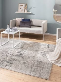 Vintage-Teppich, Vintage Blau