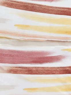 Bettwäsche, Terra -Teppichwelt Verkauf CasaMia Bettwaesche Orange Terra 135x200 lup2