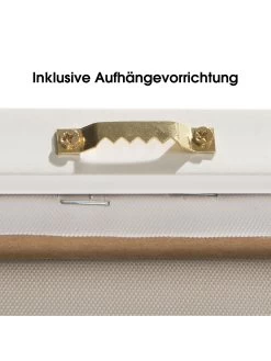 Leinwand-Druck-gerahmt, Weiss/Grün -Teppichwelt Verkauf ChooseJoy Druckgerahmt Gruen WeissGruen 32x32 ruk2