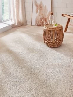 Velours-Teppichboden, Creme 35