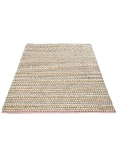 Flachgewebe-Teppich, Cupcake Pink -Teppichwelt Verkauf Clarita FlachgewebeTeppich mehrfarbig CupcakePink 140x200 fper