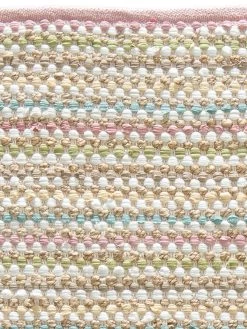 Flachgewebe-Teppich, Cupcake Pink -Teppichwelt Verkauf Clarita FlachgewebeTeppich mehrfarbig CupcakePink lup