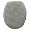 Deckel, Silber -Teppichwelt Verkauf Cloud Badematte silber grau WC Deckel