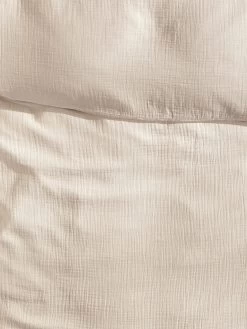 Musselin-Bettwäsche, Sand -Teppichwelt Verkauf Cloudy Bettwaesche Beige Sand 135x200 lup