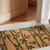 Fußmatte, Bamboo -Teppichwelt Verkauf Cochin Fussmatte Gruen Bamboo 45x75 mil