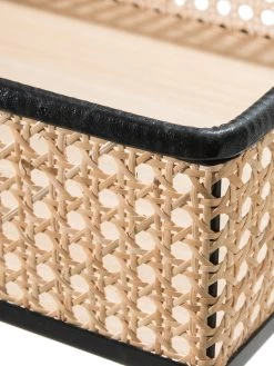 Tisch, Schwarz/Beige -Teppichwelt Verkauf CoffeeTable Tisch Schwarz SchwarzBeige 30x60x50 lup2