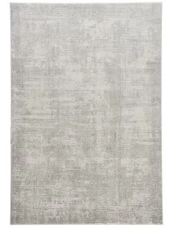 Vintage-Teppich, Mattsilber -Teppichwelt Verkauf Cornhill DesignerTeppich hellgrau Mattsilber 160x230 pla