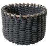 Korb, Anthrazit -Teppichwelt Verkauf Cotiri Korb Dunkelgrau Anthrazit 35x35x20 per