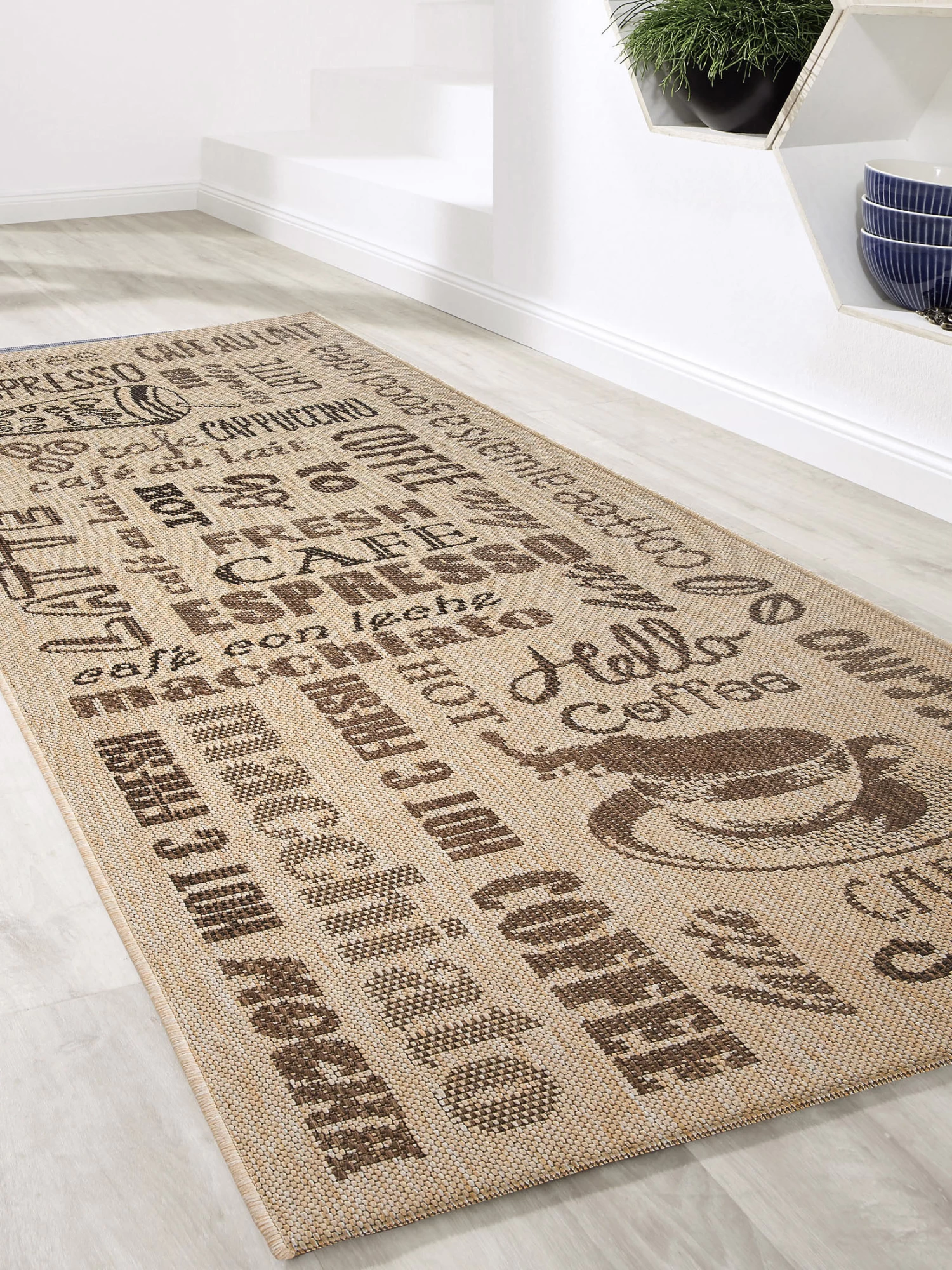 Küchenläufer, Coffee 3 Küchenläufer, Coffee