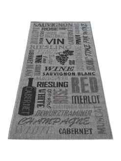 Küchenläufer, Vineyard 8 Küchenläufer, Vineyard -Teppichwelt Verkauf Cuisine FlachgewebeTeppich Grau Vineyard2 80x200 fper