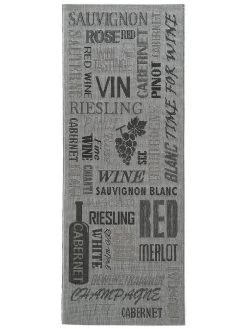 Küchenläufer, Vineyard 7 Küchenläufer, Vineyard -Teppichwelt Verkauf Cuisine FlachgewebeTeppich Grau Vineyard2 80x200 pla