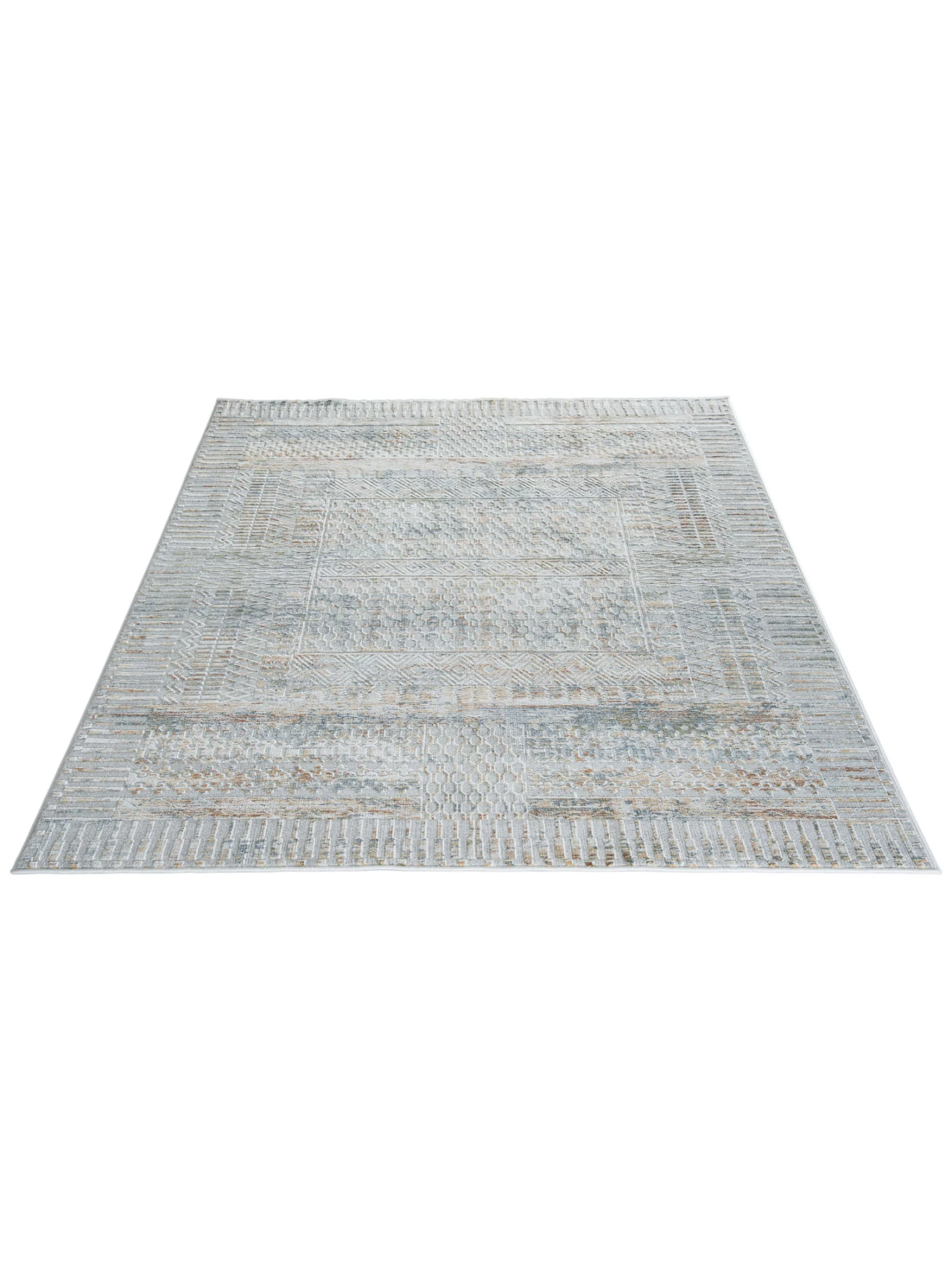 Vintage-Teppich, Silber 5 Vintage-Teppich, Silber – Bild 3