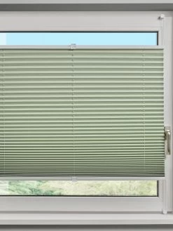 Plissee, Lindgrün -Teppichwelt Verkauf Darknightplissee Plissee gruen lindgruen 60x130 mil3