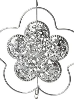 Girlande, Silber -Teppichwelt Verkauf Dreamers Girlande Silber Blume 88 lup1