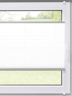 Plissee, Creme/Beige -Teppichwelt Verkauf EasyPlisseeStar Plissee weiss Schneeweiss spar