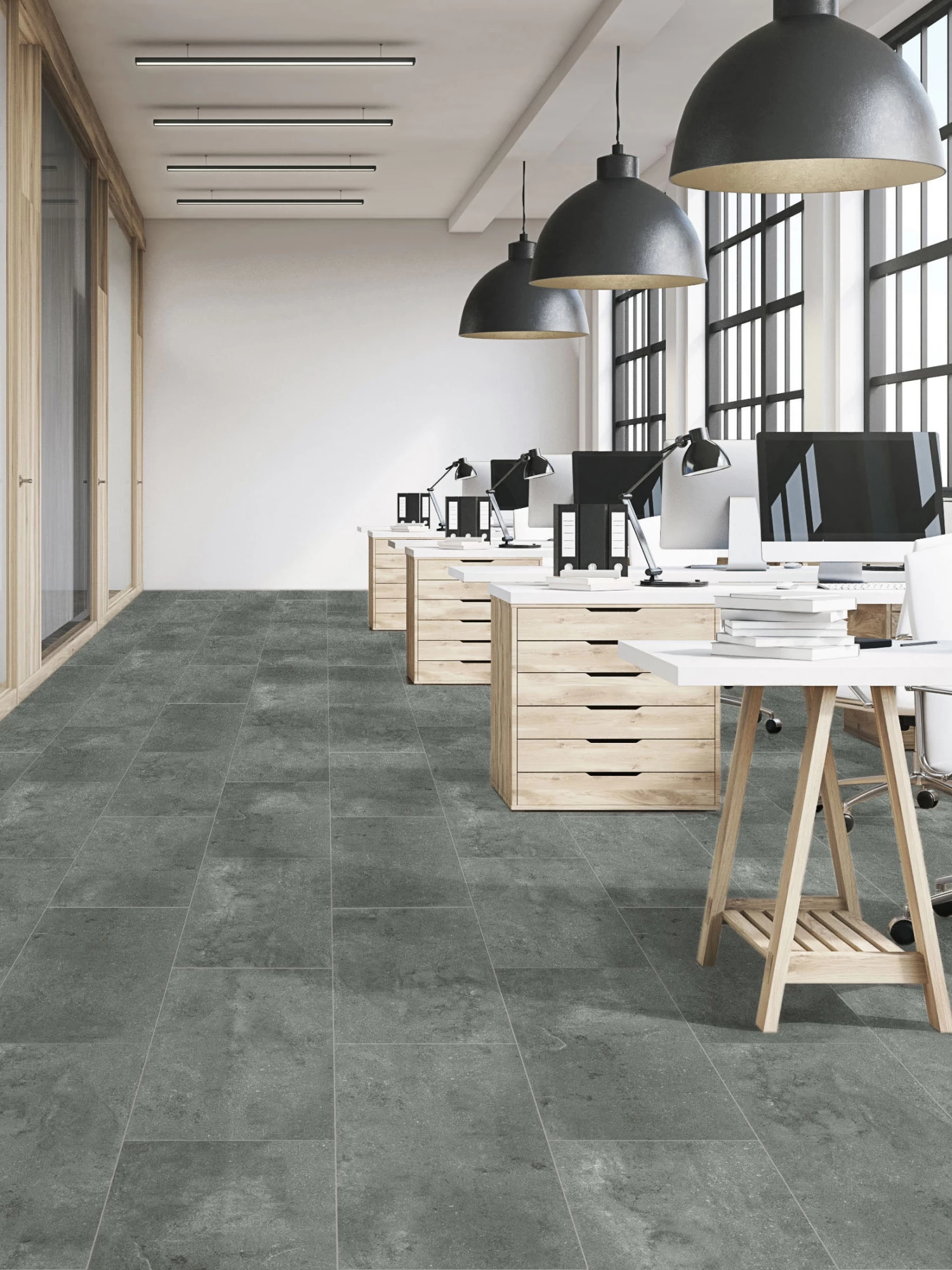 Vinylboden, Slate Grey 3 Vinylboden, Slate Grey